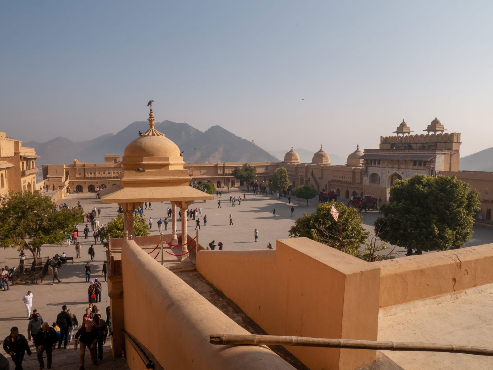 Amer Fort, the great hilltop palace-fort near Jaipur